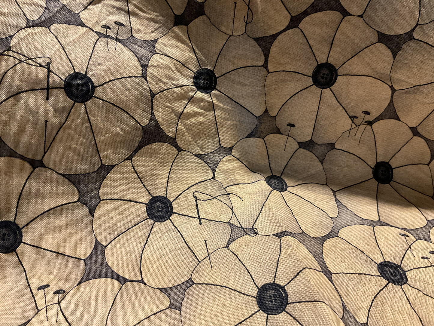 Grunged Halloween Fabric