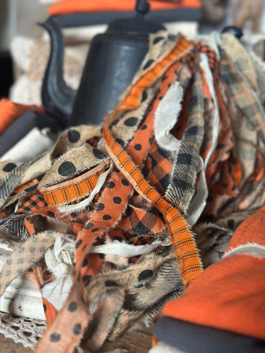 Halloween/Fall Rag Bundle