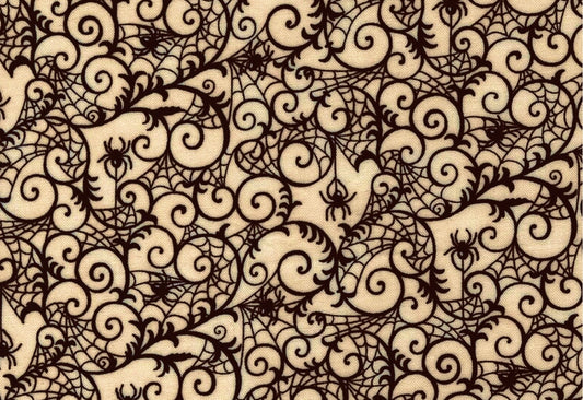 Grunged Halloween Fabric