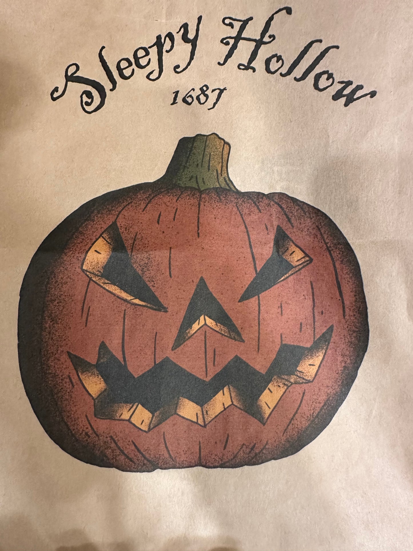 Sleepy Hollow Brown Paper Bag