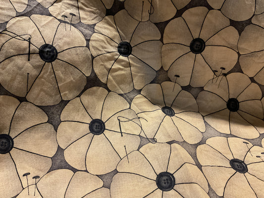 Grunged Halloween Fabric