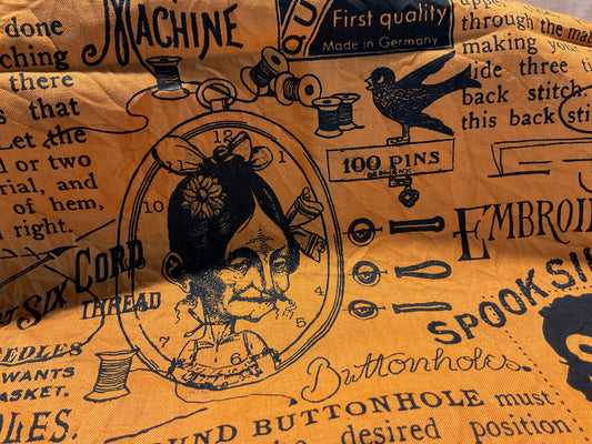 GrungedHalloween fabric