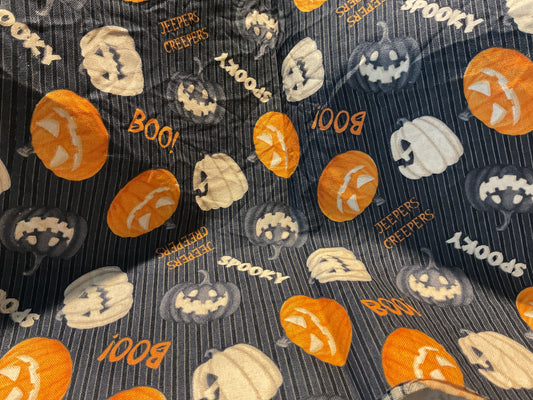 Grunged Halloween Fabric