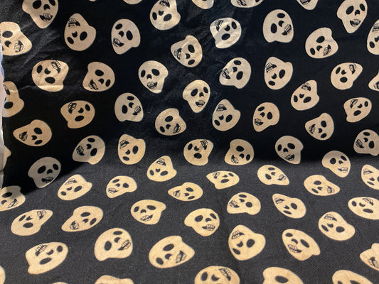 Grunged Halloween fabric